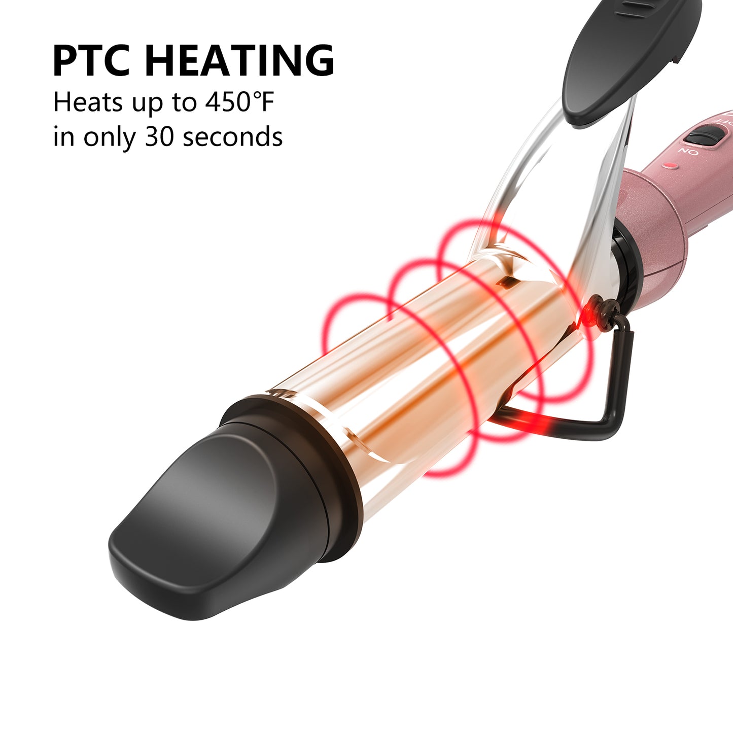 Mini curling wand,on the go curling iron,hair crimper for women.