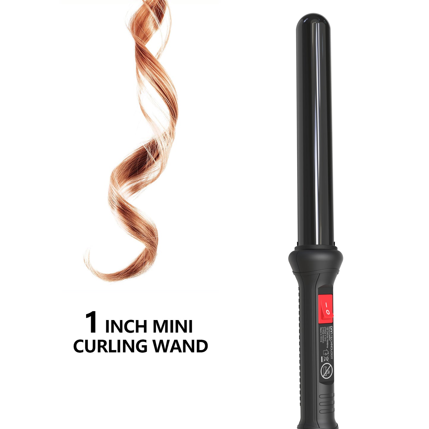 Curling Wand Iron Large Size…