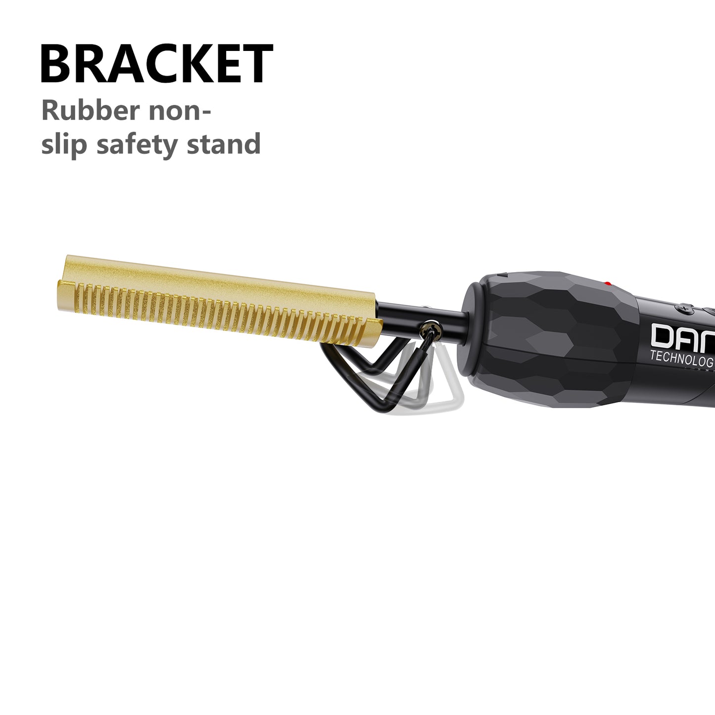 Dan Technology Digital 430℉ Curved Hot Comb