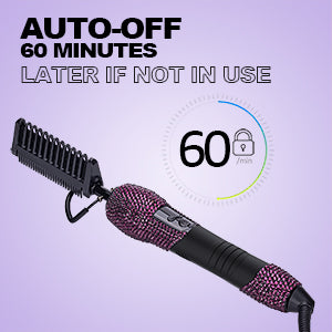 180℉-500℉ bling bling diamond electric Hot Comb