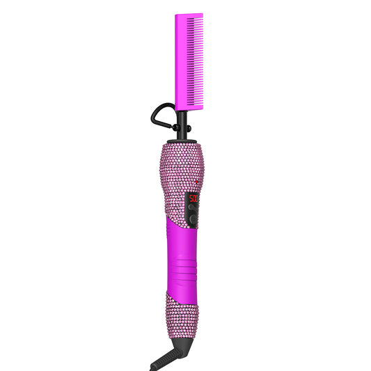 180℉-500℉ bling bling diamond electric Hot Comb