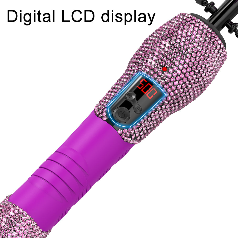 180℉-500℉ bling bling diamond electric Hot Comb