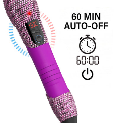 180℉-500℉ bling bling diamond electric Hot Comb