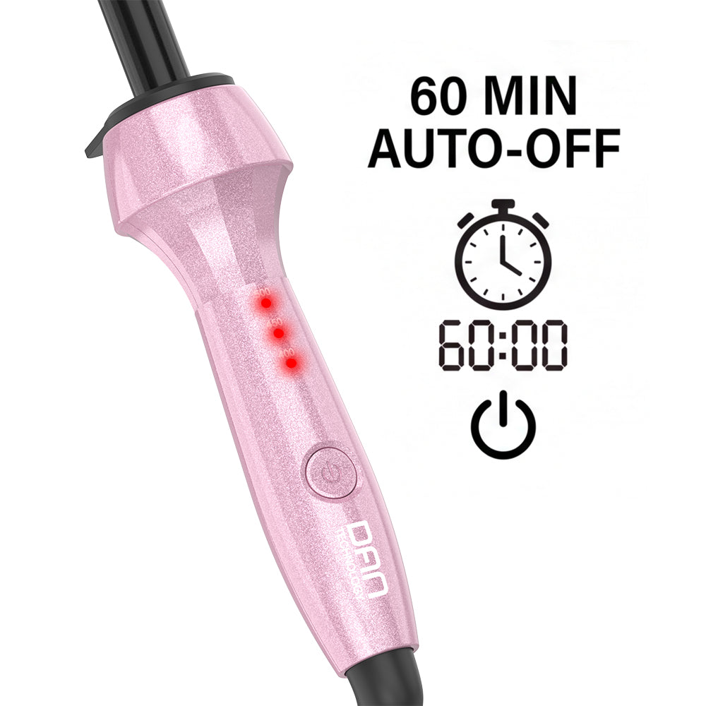 DAN Technology 500℉ hot Comb,Electric Hot Comb,Dual Voltage Pressing Comb, hot Comb Straightener for Wigs,Hot Comb for Black Hair, Temperatures Adjustable,60 Min Auto Shut Off, (Pink)