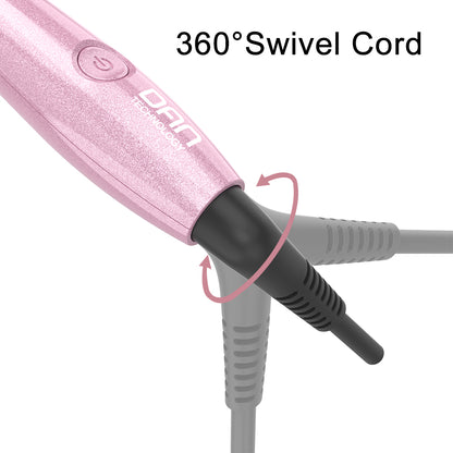 DAN Technology 500℉ hot Comb,Electric Hot Comb,Dual Voltage Pressing Comb, hot Comb Straightener for Wigs,Hot Comb for Black Hair, Temperatures Adjustable,60 Min Auto Shut Off, (Pink)