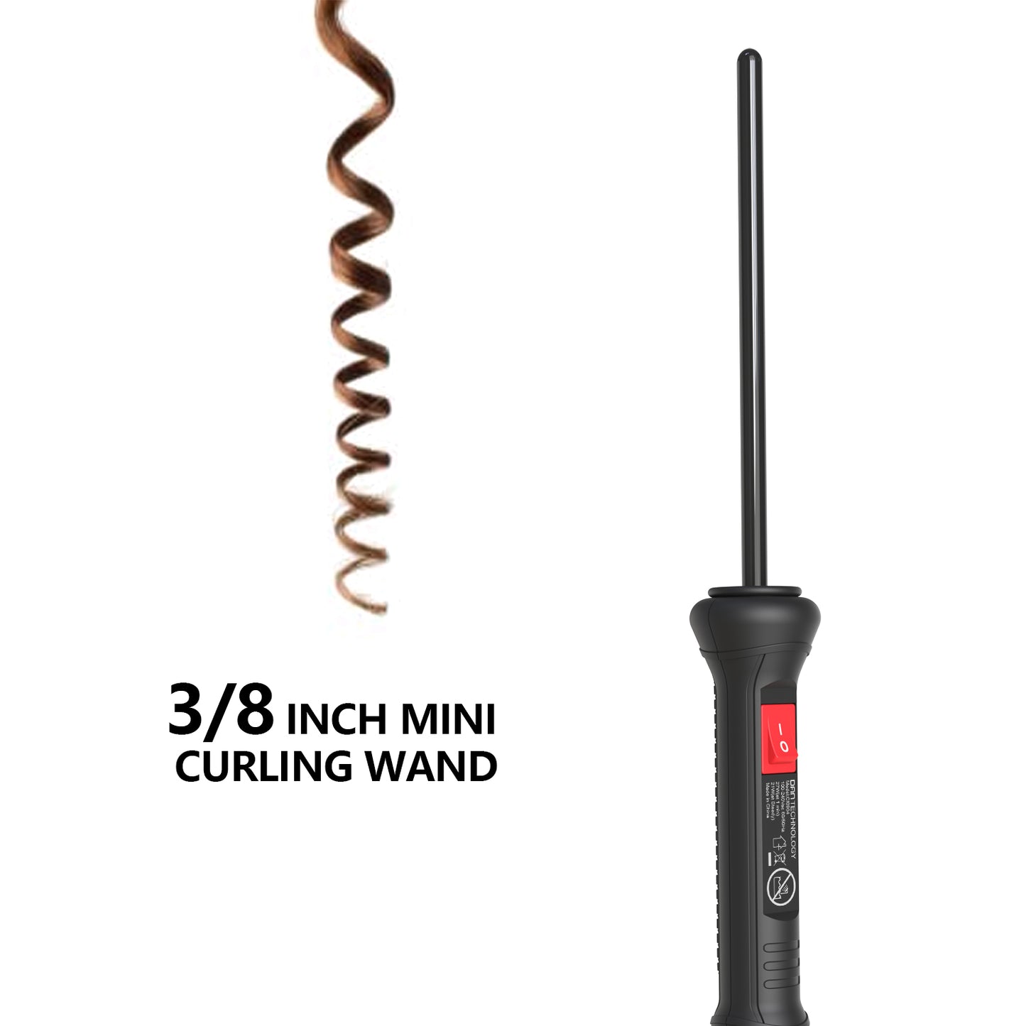 Curling Wand Iron fine Size