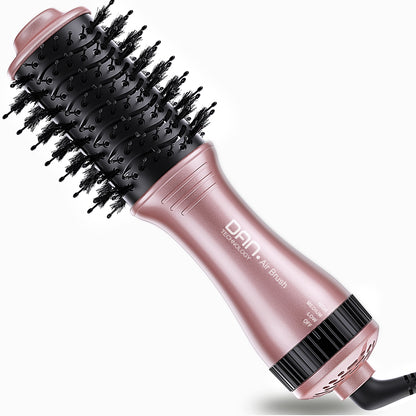 4 in 1 one Step hot air Brush Blow Dryer & Styler,2 inch Lightweight Hair Dryer Brush black